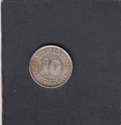 Beschrijving: 10 Cent  GEORGIUS V  